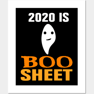 boo sheet Posters and Art